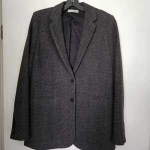 Vince Gray Herringbone Blazer